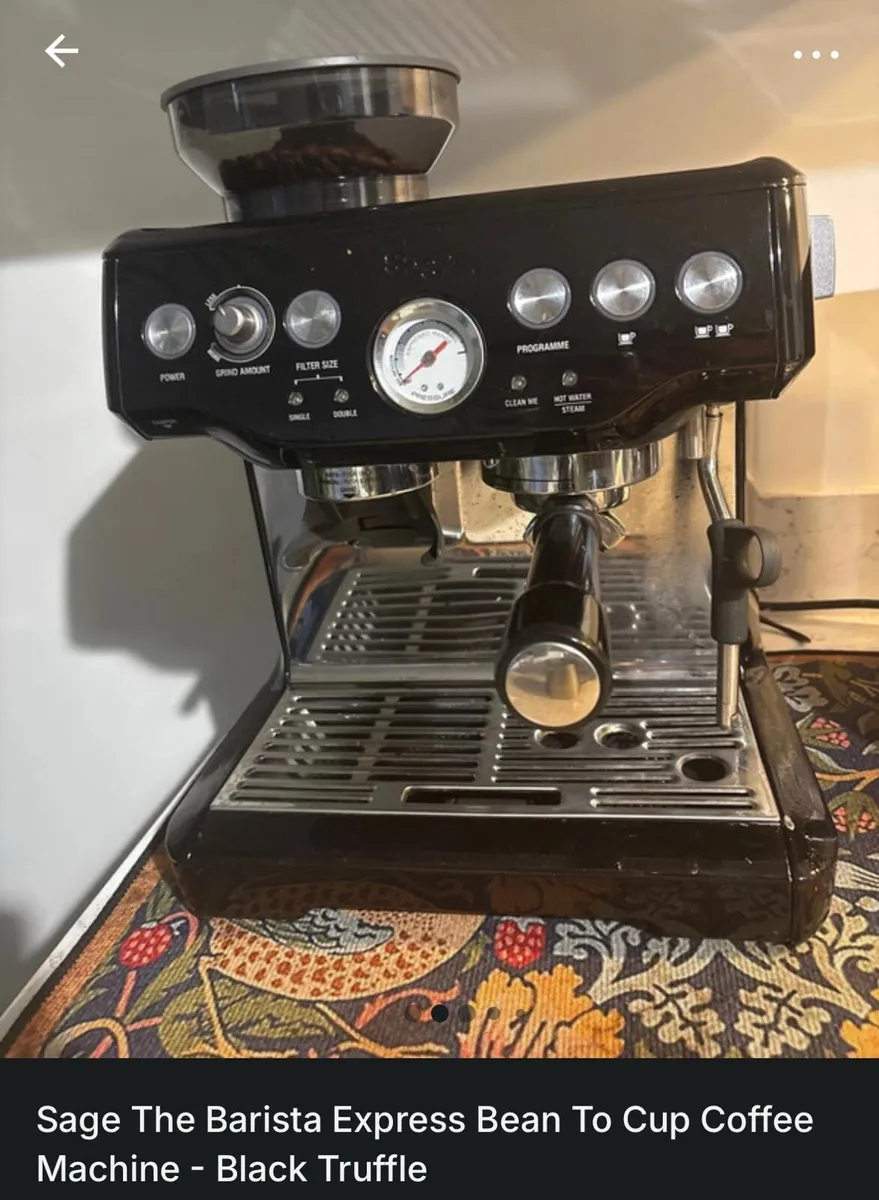 Sage The Barista Express Coffee Machine w/Delivery - Image 3