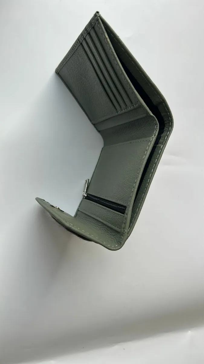 Genuine Leather Women Clutch - Image 2