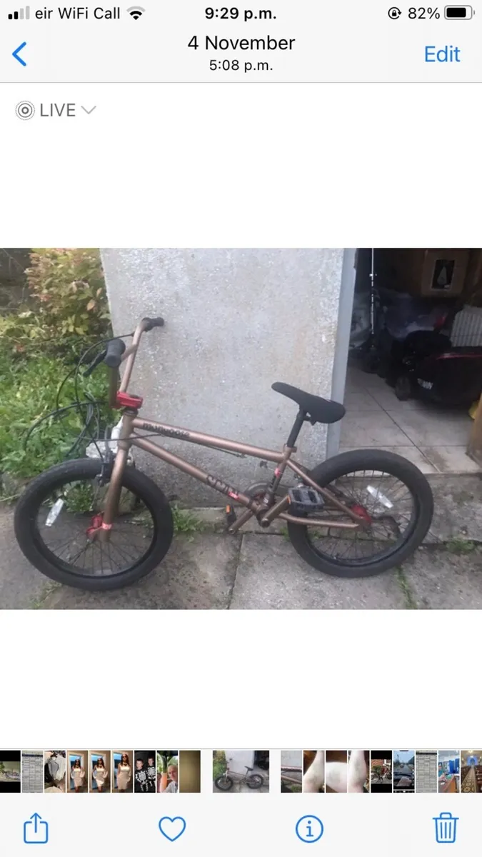 Child’s BMX bike