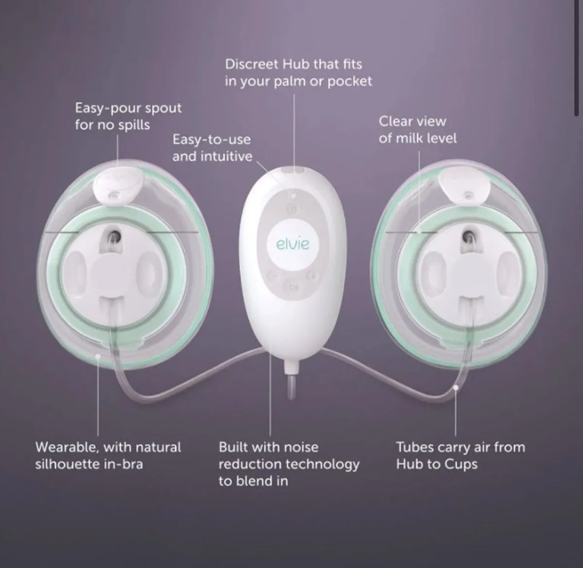 Elvie Stride double Breast Pump - Image 4