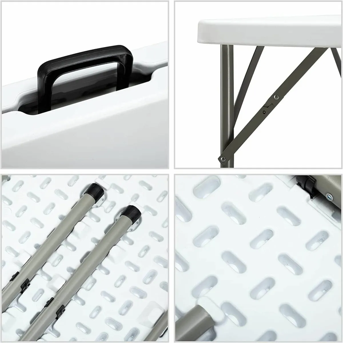 Folding Table 87cm Garden Camping Picnic BBQ - Image 4