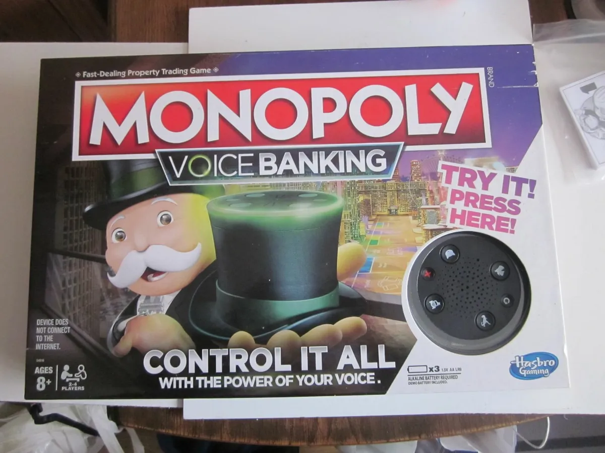 Monopoly Voice Banking Electronic Game - Image 1
