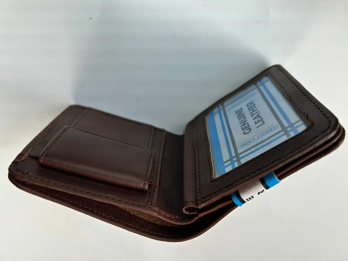 Brand New Genuine Leather Cardholder Wallet - Image 3