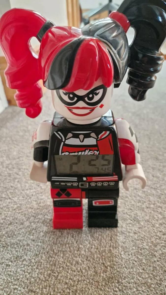 Harvey quinn lego alarm clock - Image 1