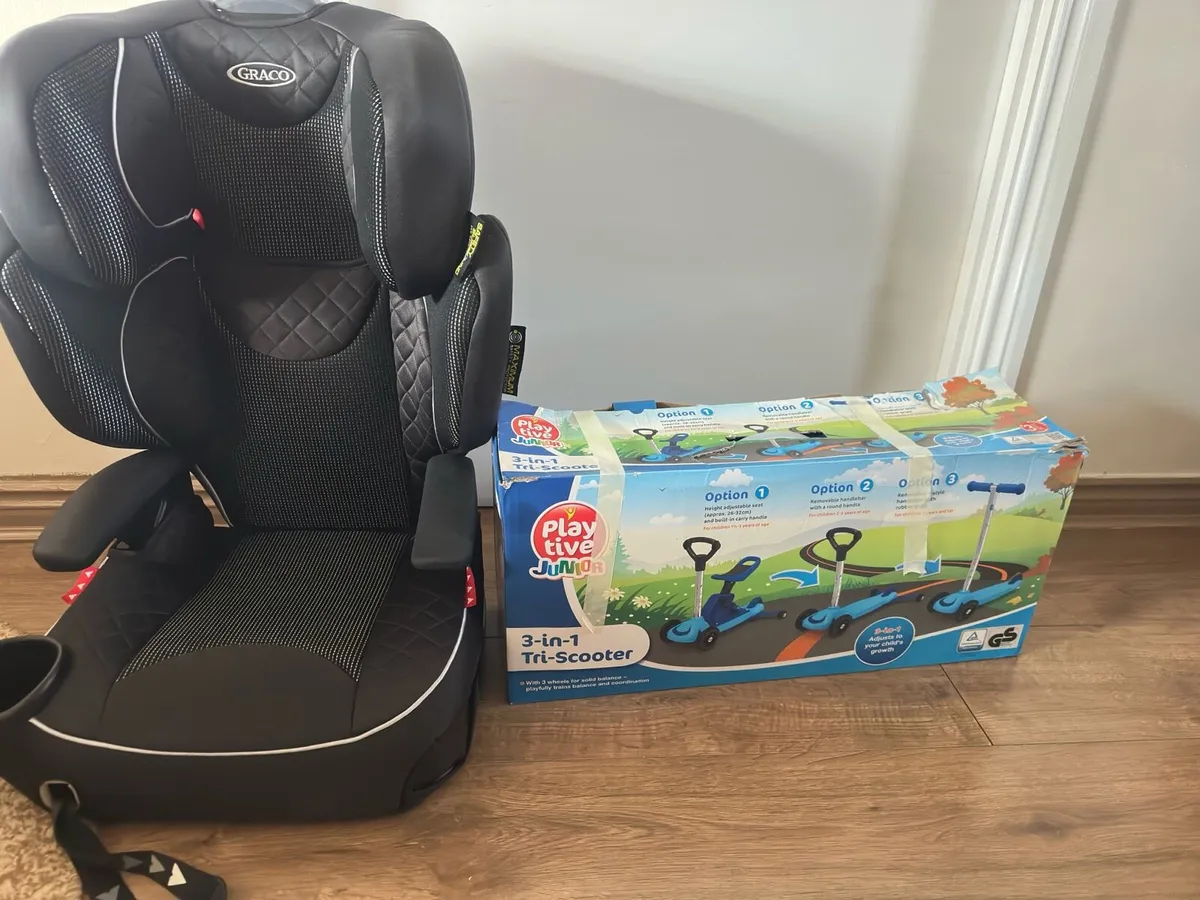 Car seat / 3-1 tri- scooter - Image 1