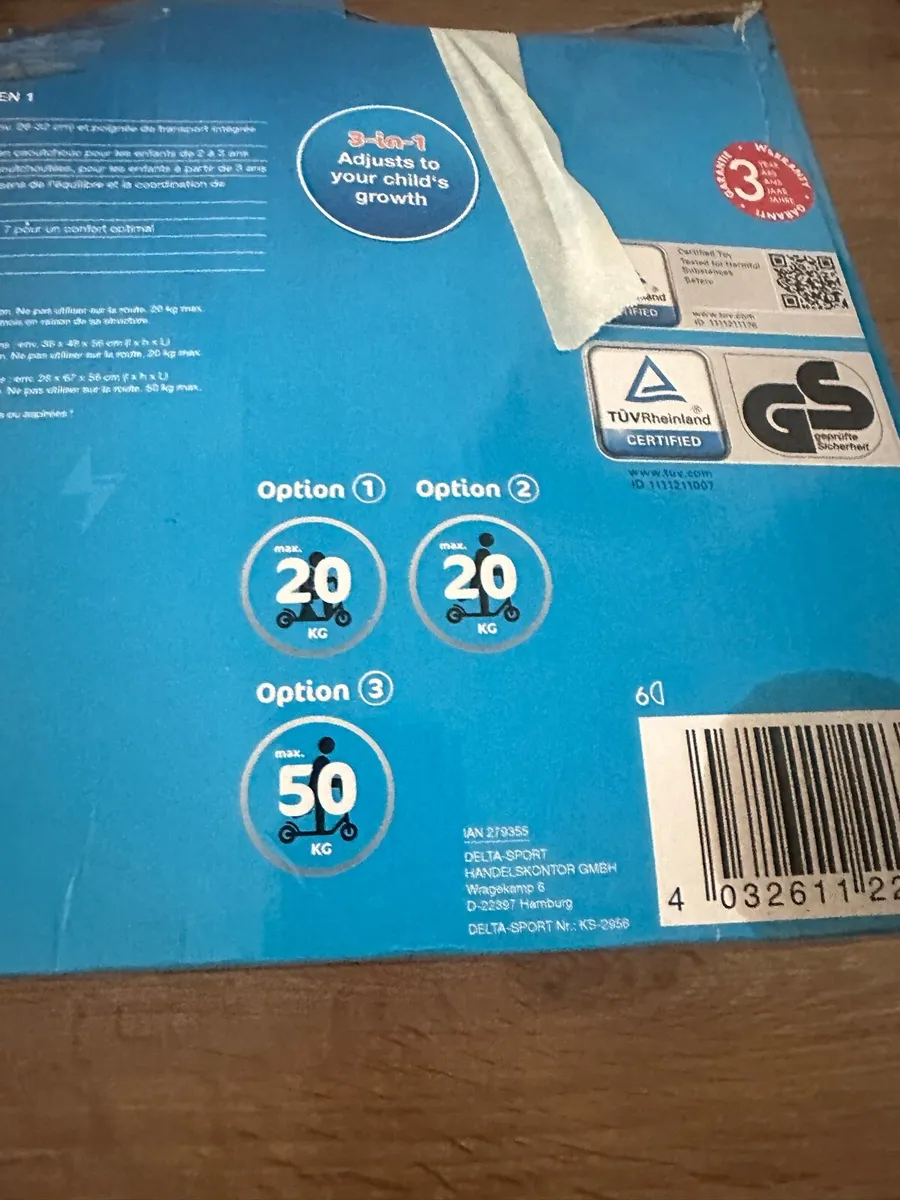 Car seat / 3-1 tri- scooter - Image 3