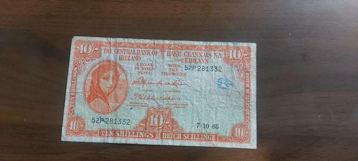 Irish Banknotes  Lady Lavery & Queen Medb Series - Image 3