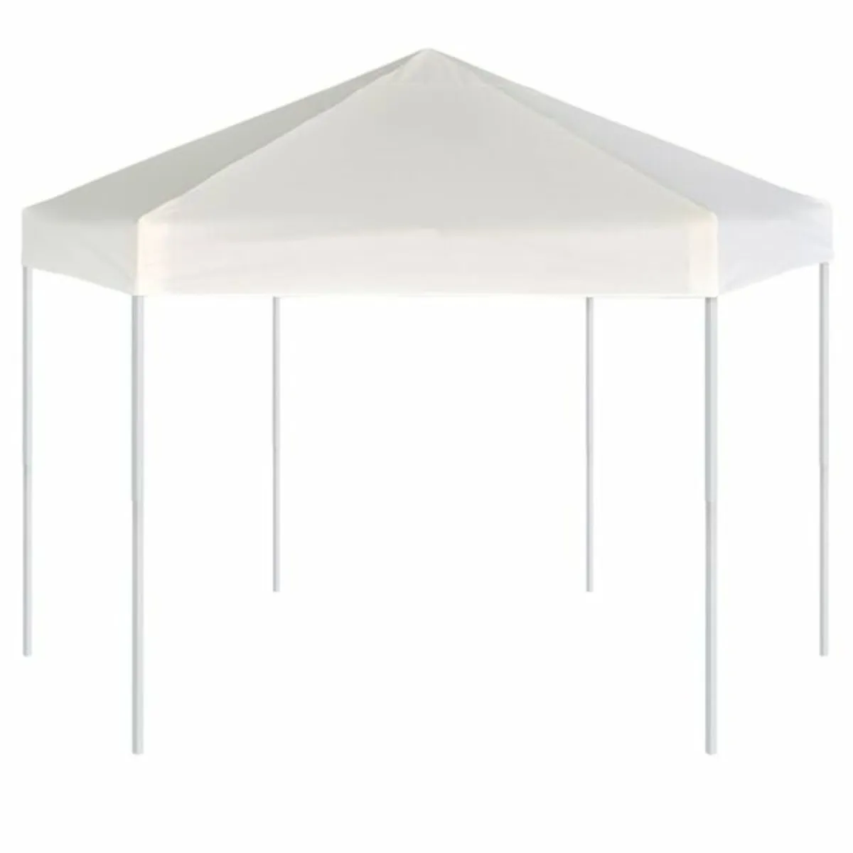 Hexagonal Pop-Up Marquee with 6 Sidewalls Cream Wh - Image 4