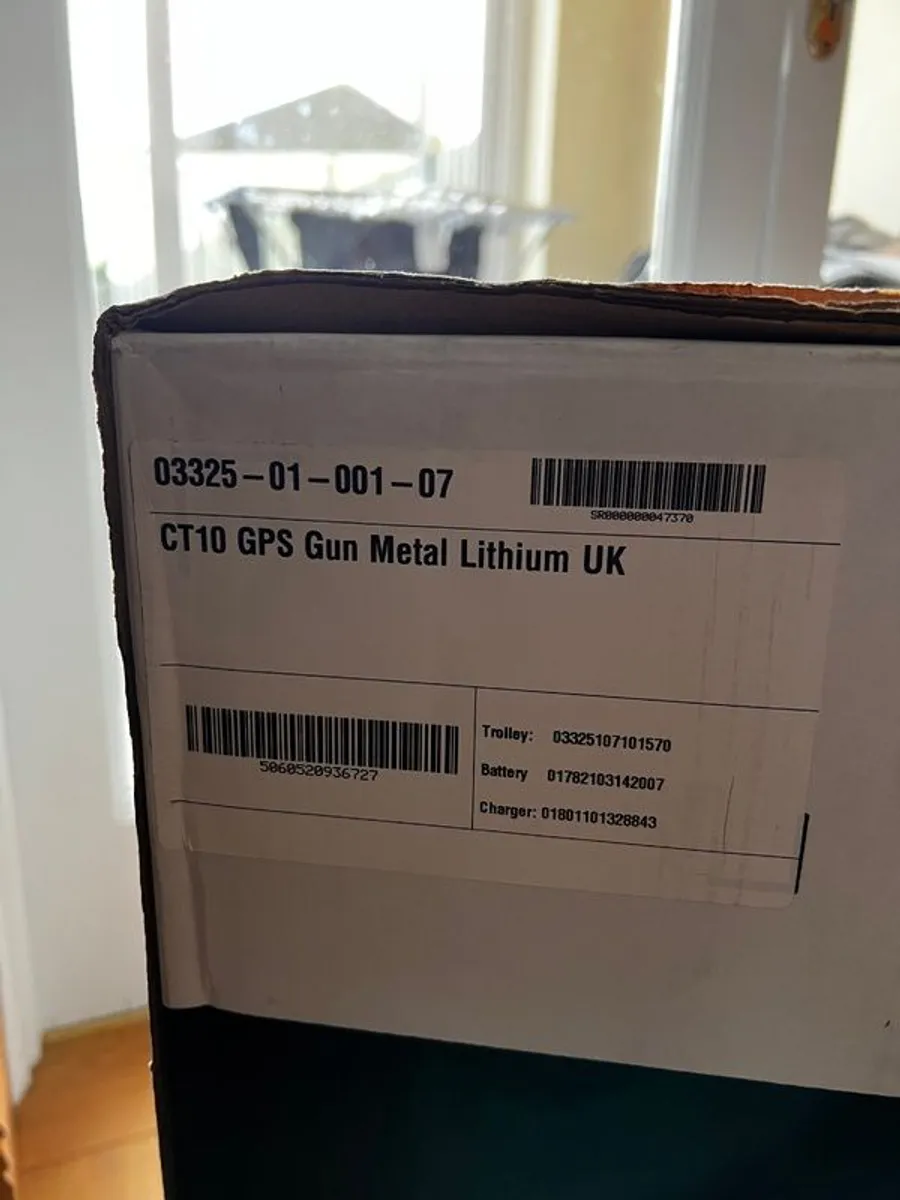 NEW Powakaddy CT10 GPS Lithium Golf Cart - Image 3