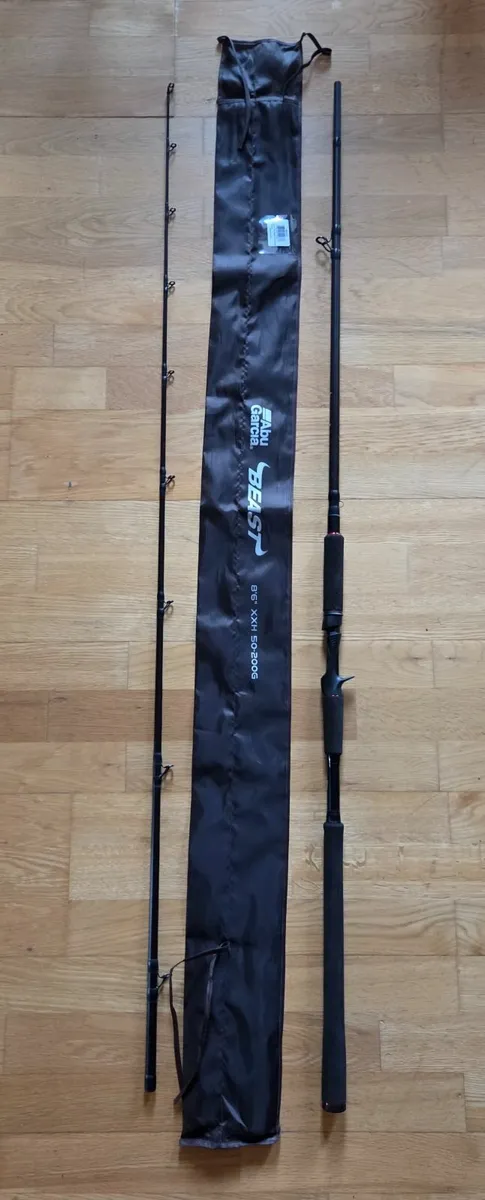 Abu Garcia BEAST Pike Casting Fishing Rod 200G - Image 3