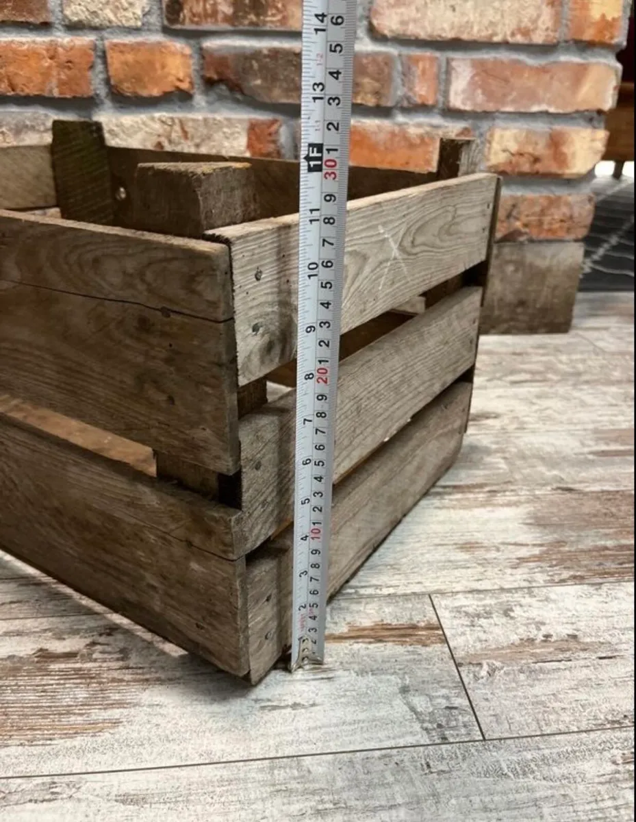 Vintage wood box - Image 4