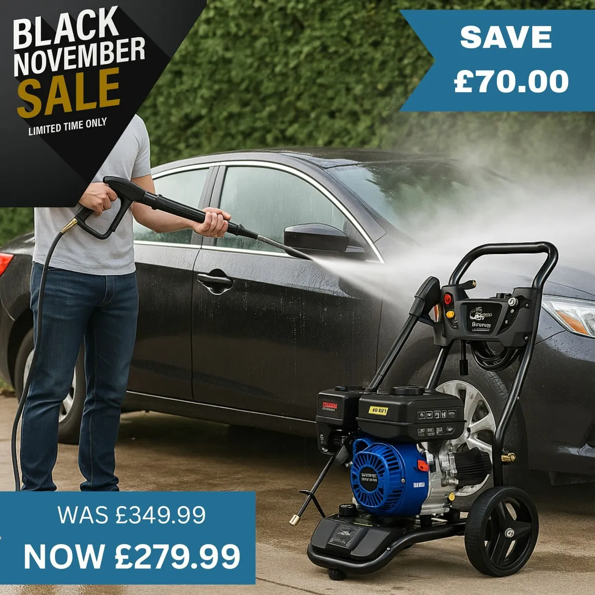 7HP Petrol Power Washer