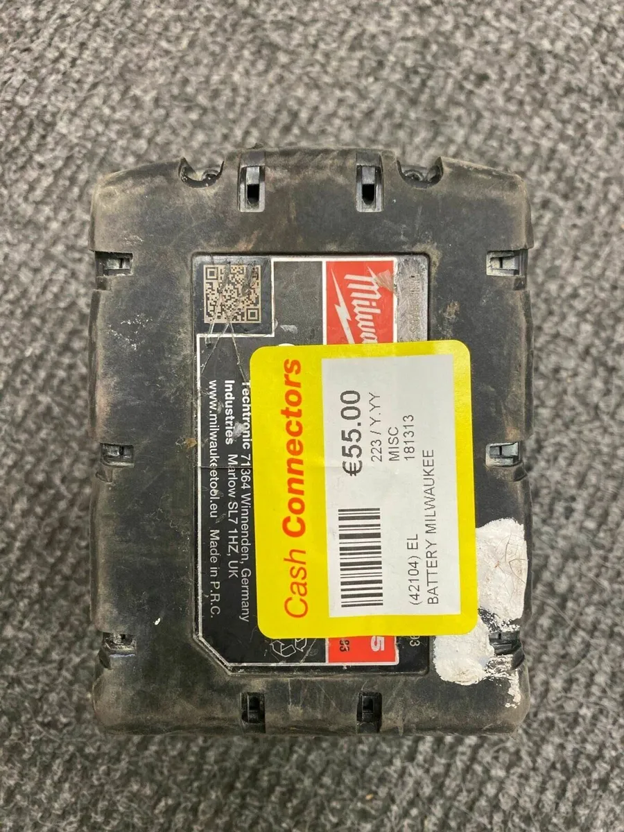 Milwaukee 5AH Battery - Image 2