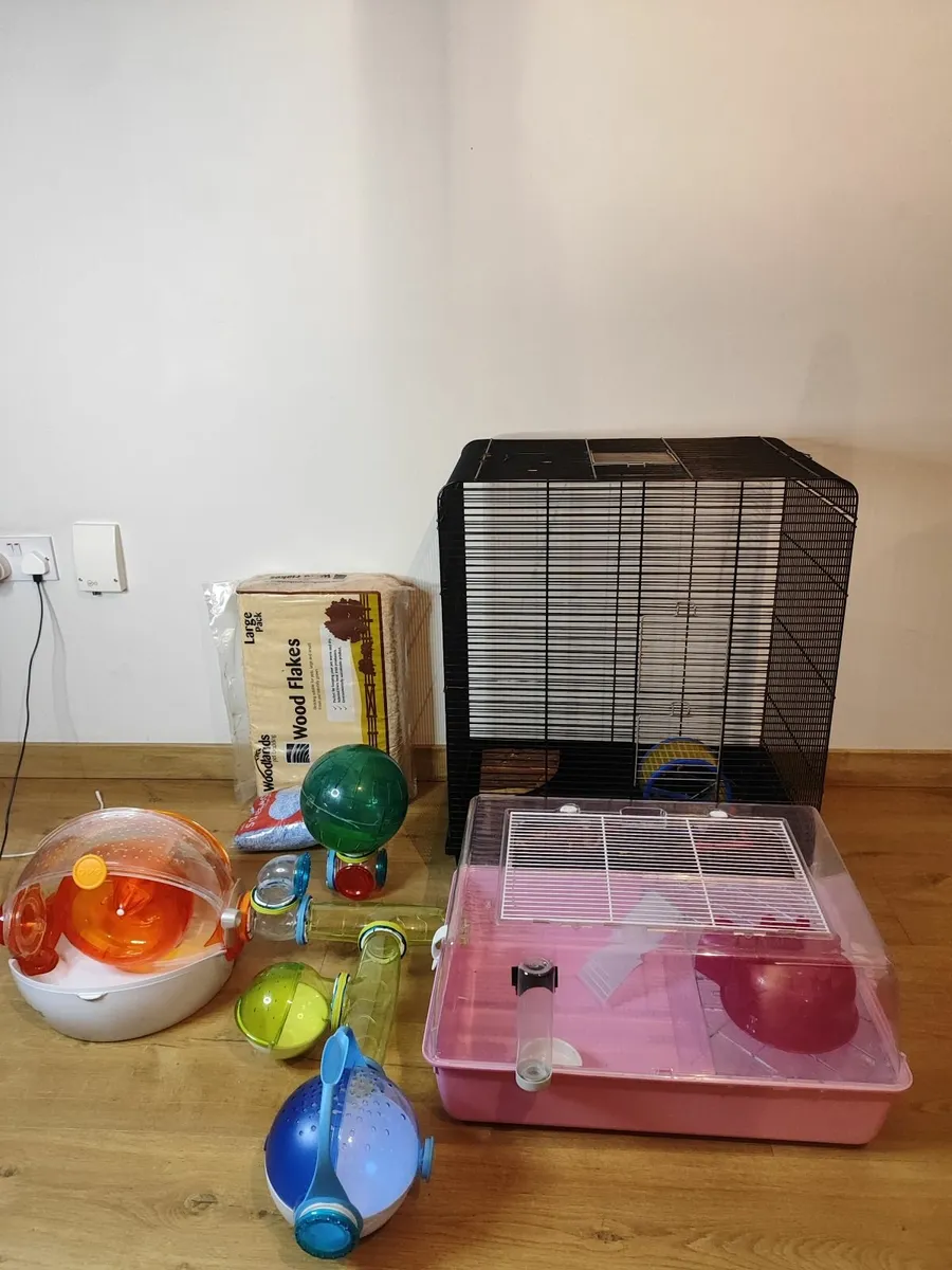Hamster Cage Set - Image 1
