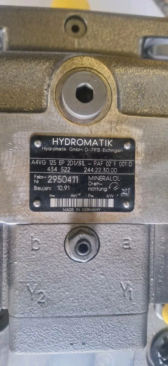 New Hydraulic pump Liebherr A4VG 125 - Image 3