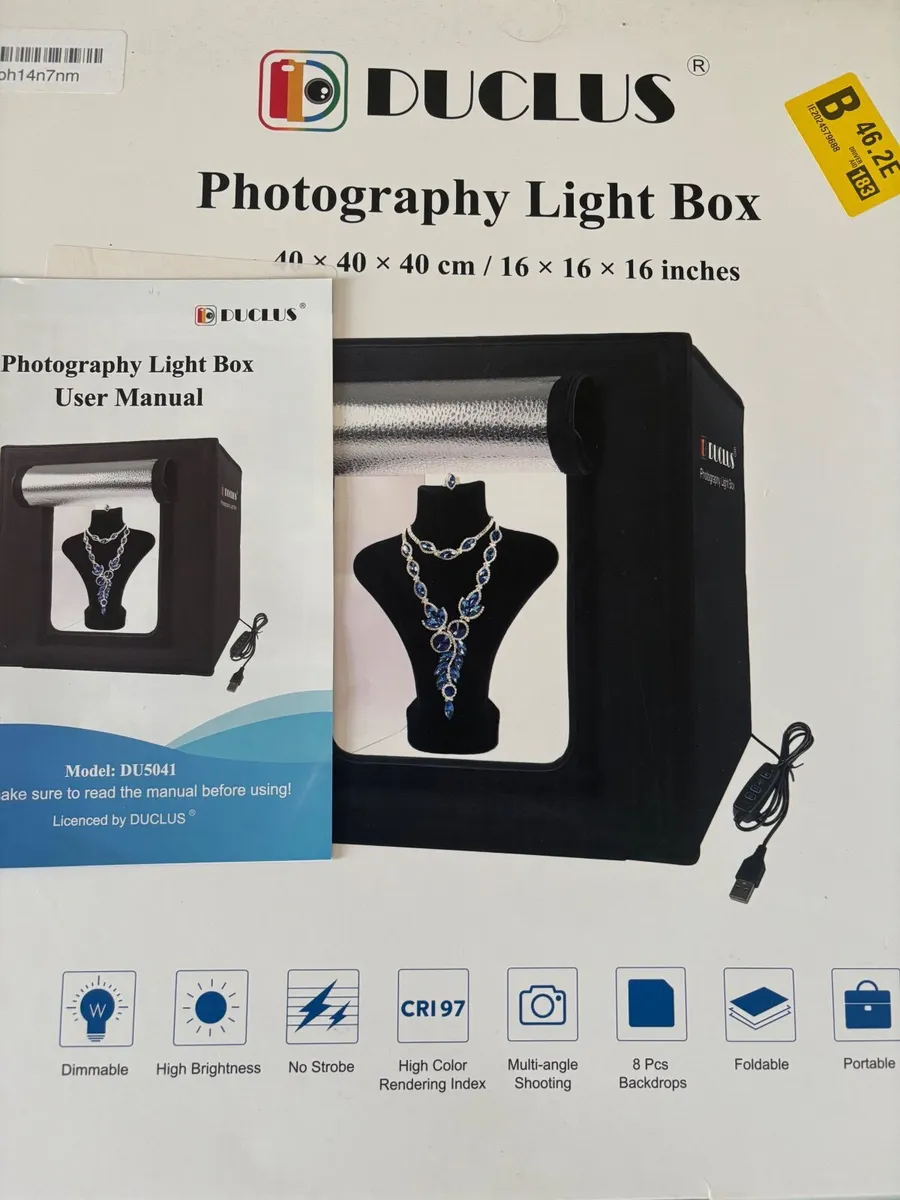 Duclus Light Box photo box for photography - Image 1