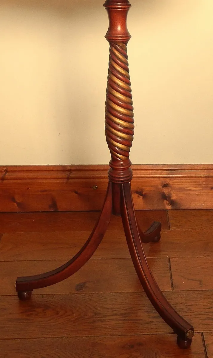 Side Table with Bevelled Edge Mirror Top - Image 3