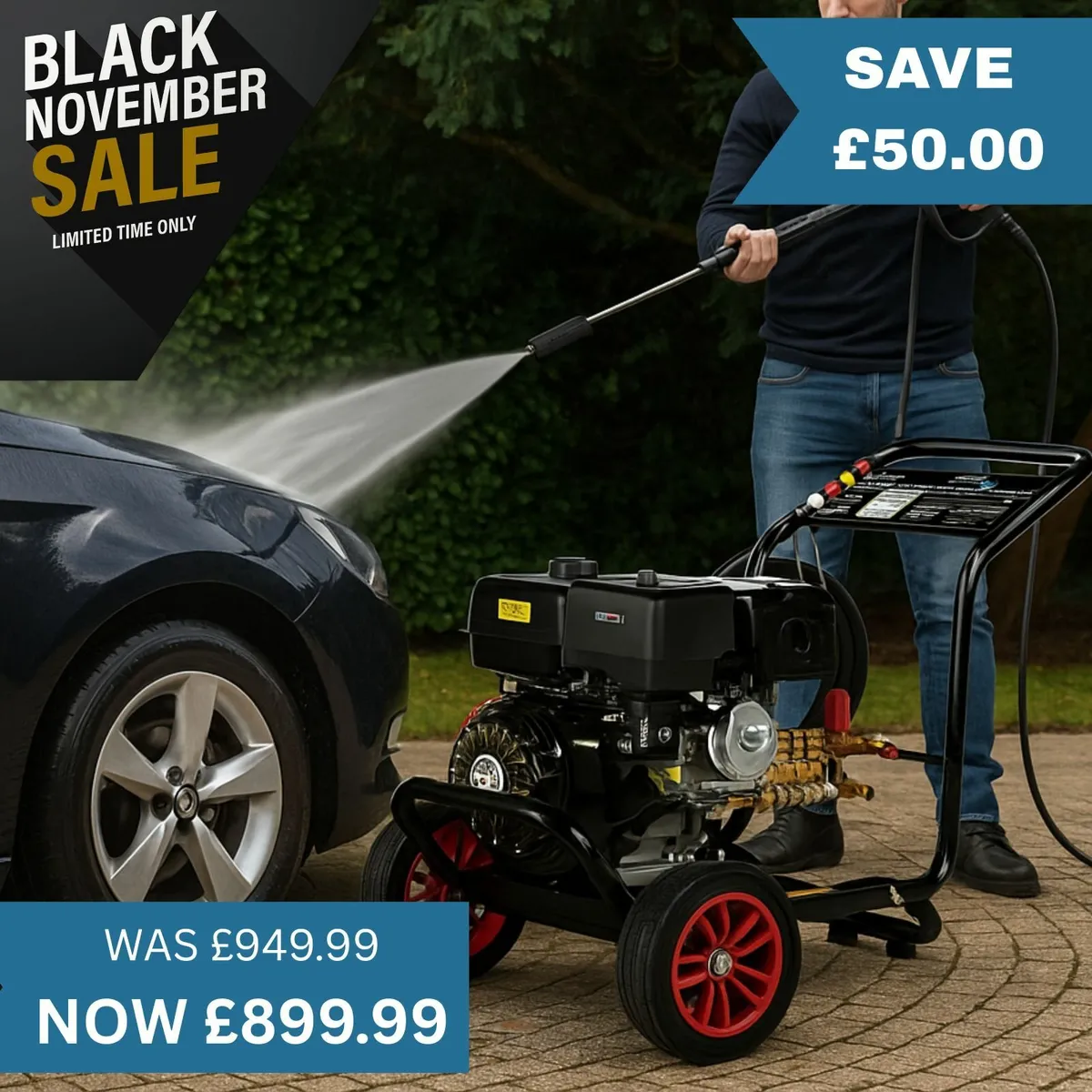 15HP Petrol Power Washer