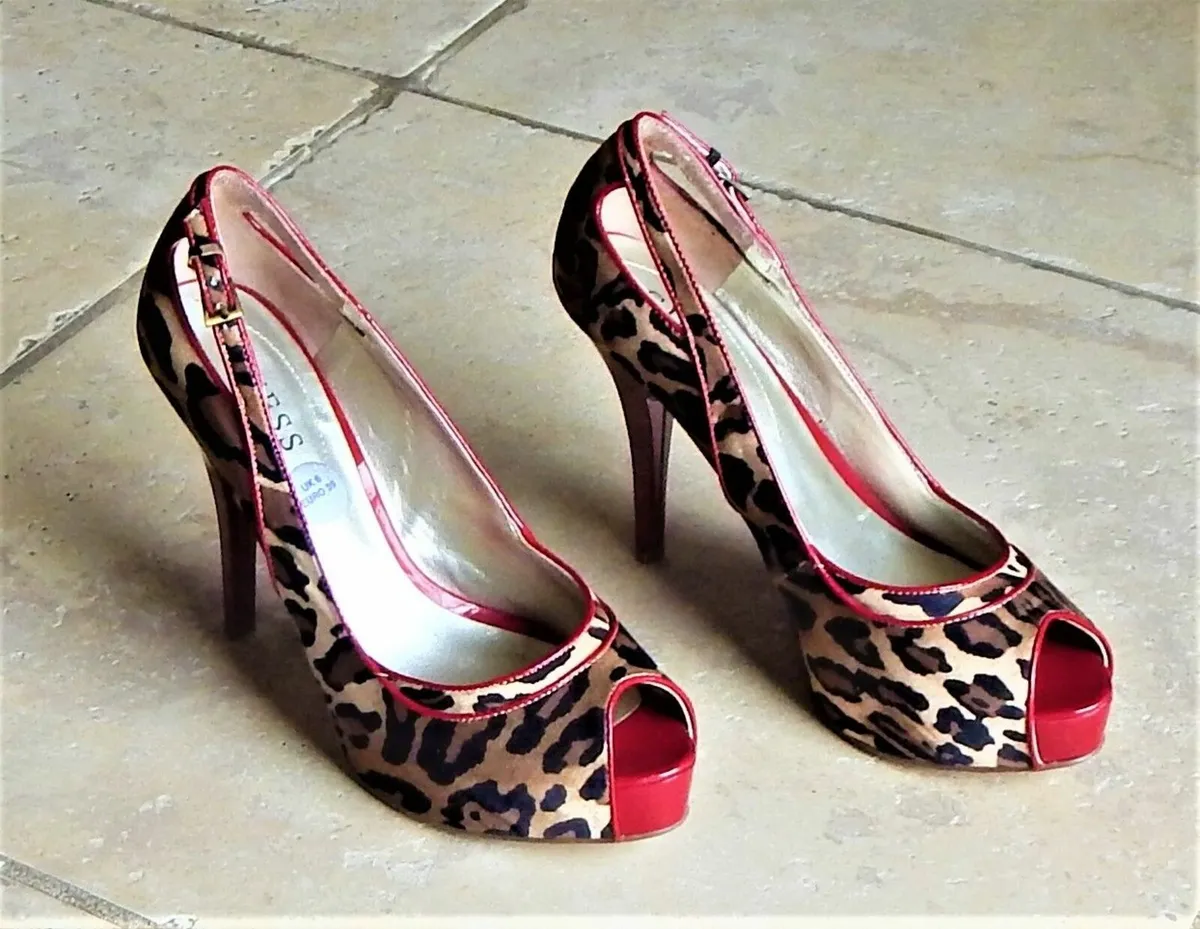 Pair of Ladies Guess Shoes, Size 6 - Image 1