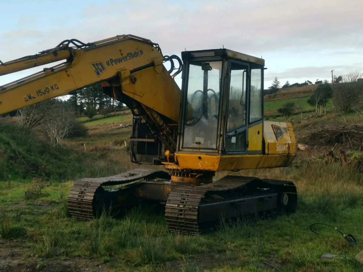 Jcb 814 super digger excavator - Image 2
