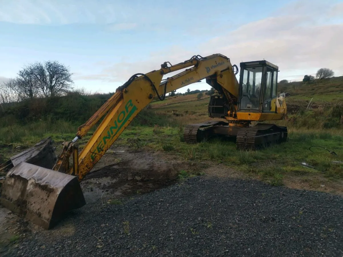 Jcb 814 super digger excavator - Image 3