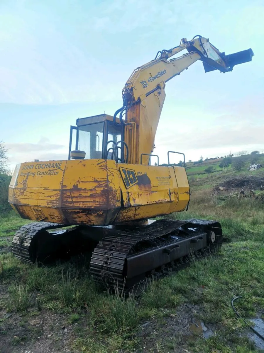 Jcb 814 super digger excavator - Image 4