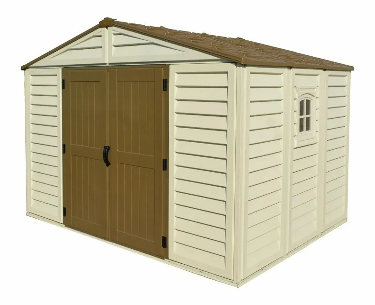 10×8  WoodBridge Plus Vinyl Plastic Shed - Image 4