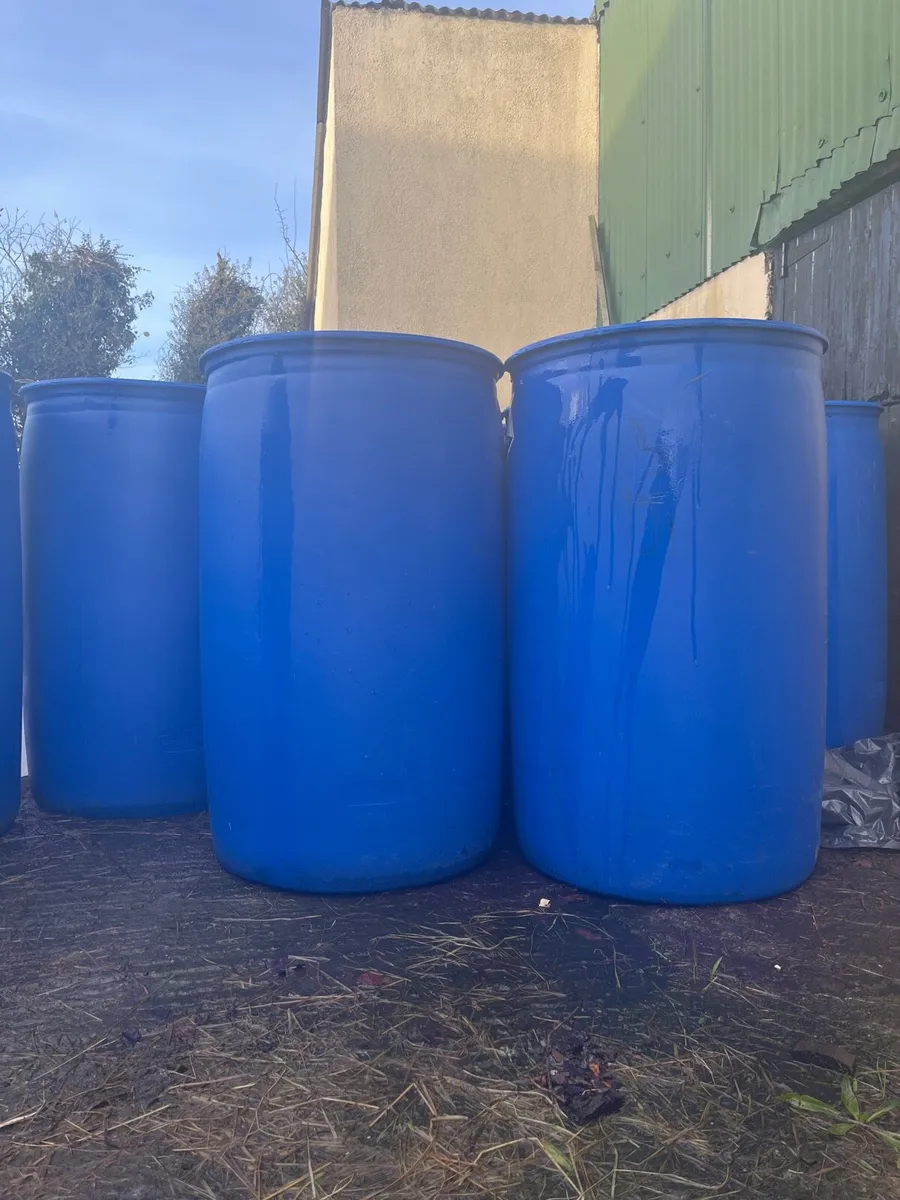 200L Blue Barrells - Image 1