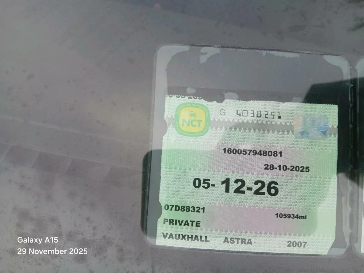 07 Vauxhall astra 1.4 Petrol - Image 1