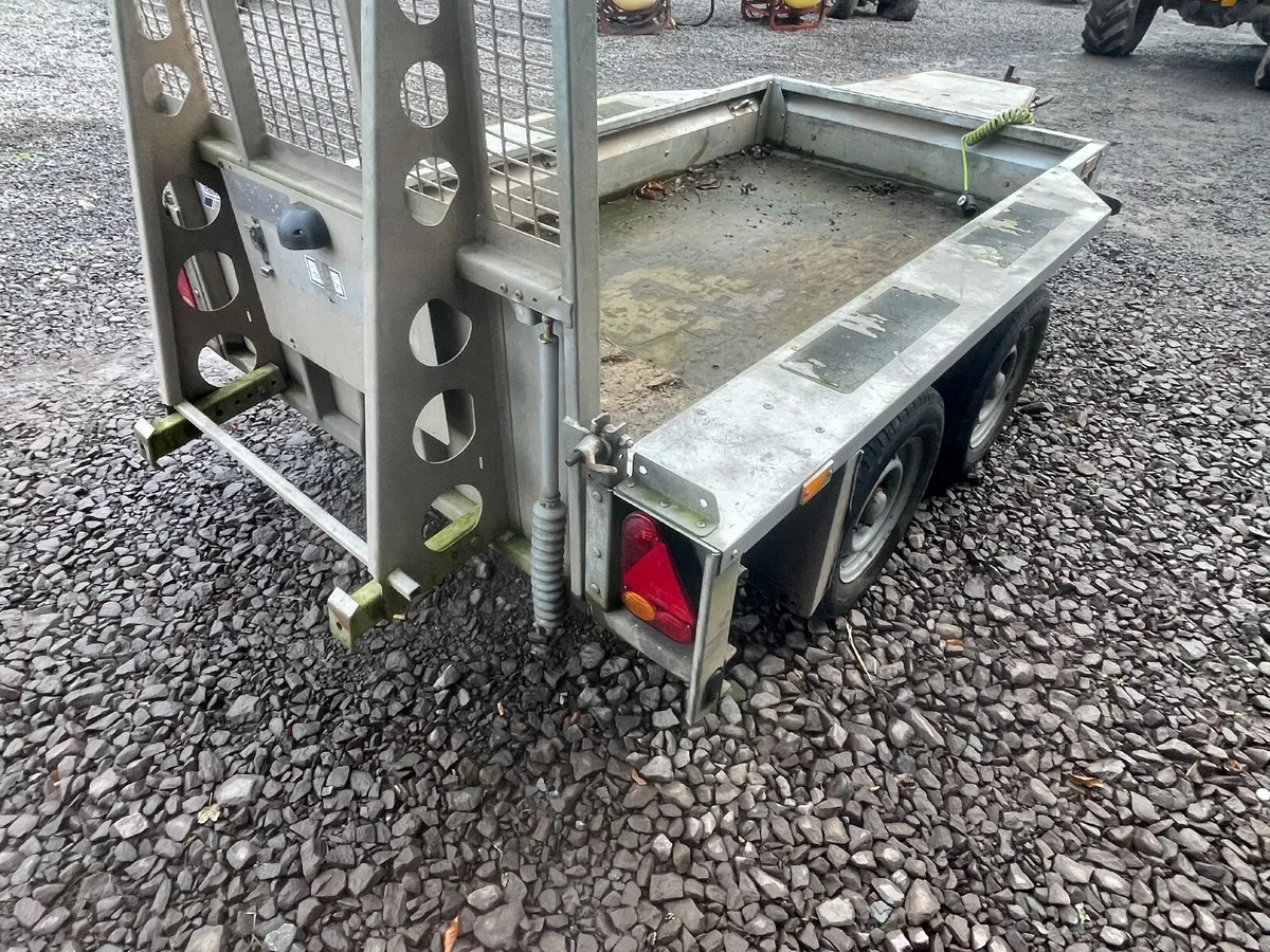 Ifor Williams 8x4 plant trailer - Image 3