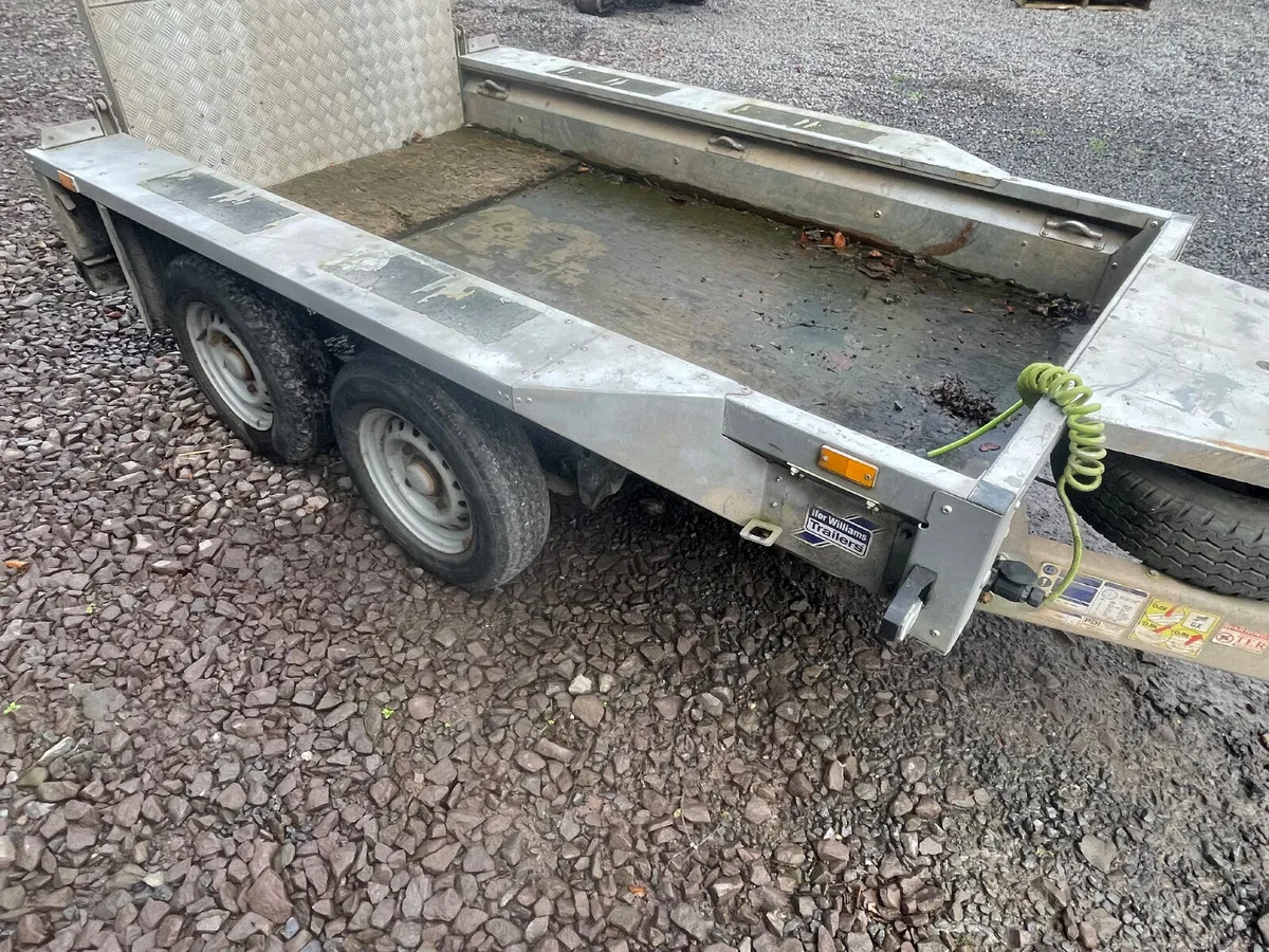 Ifor Williams 8x4 plant trailer - Image 2