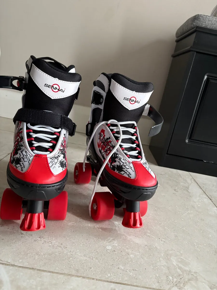 Blindside Adjustable Quad Roller Skates - Size M - Image 1