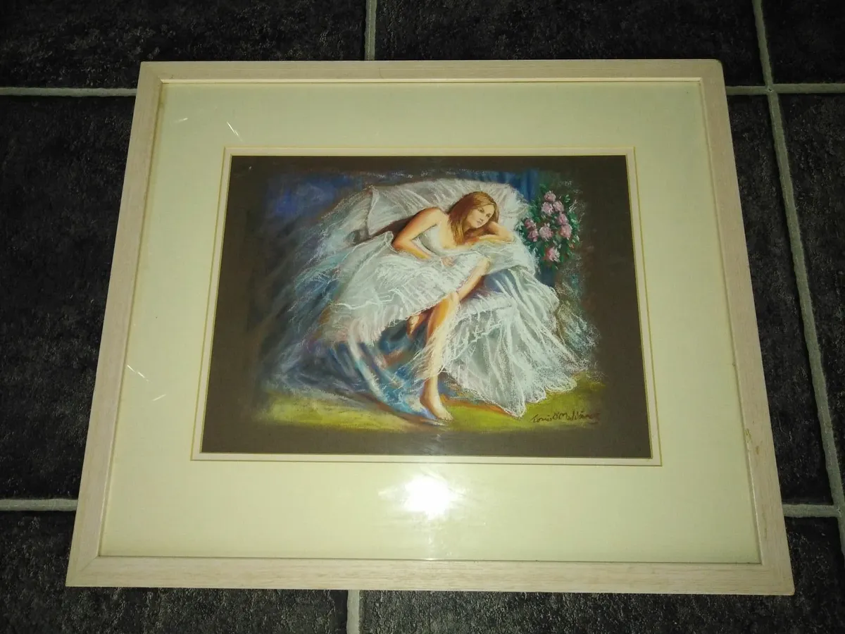 Original pastel Dreamer TOMAS O'Maoldomhnaigh