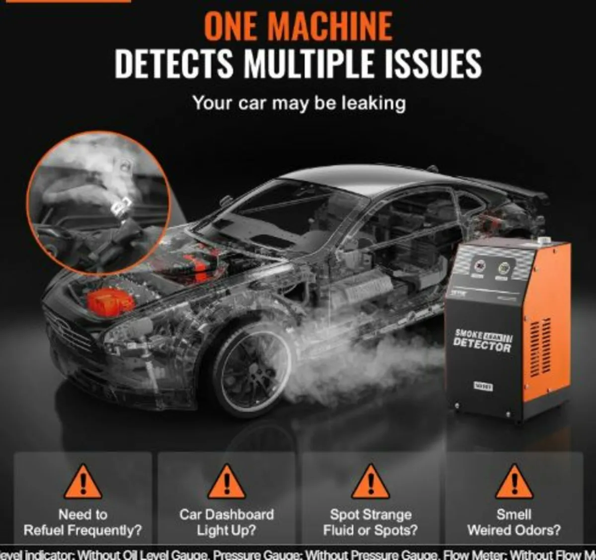 Automotive Smoke Machine Leak Detector, EVAP Smoke - Image 2