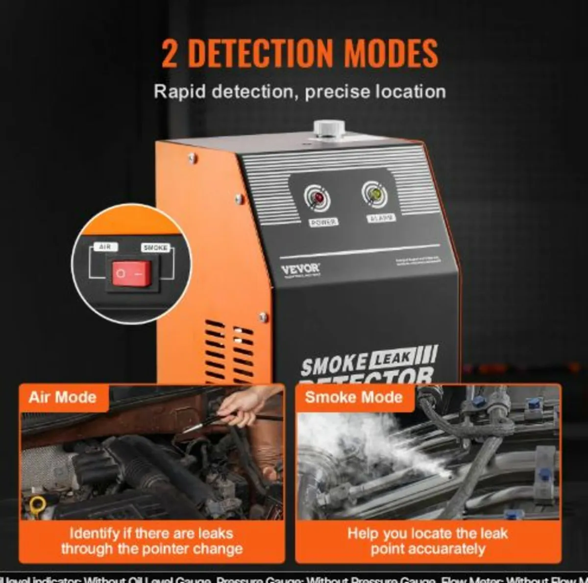 Automotive Smoke Machine Leak Detector, EVAP Smoke - Image 3