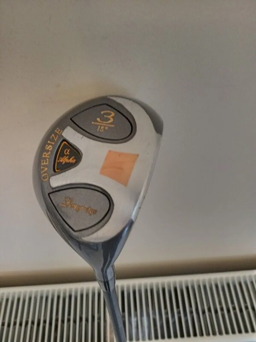 Longridge golf 3 wood. Right handed club. - Image 1