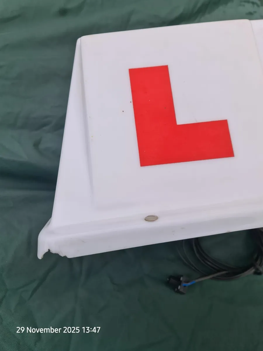 Car Roof Sign with NEO lights - Image 3