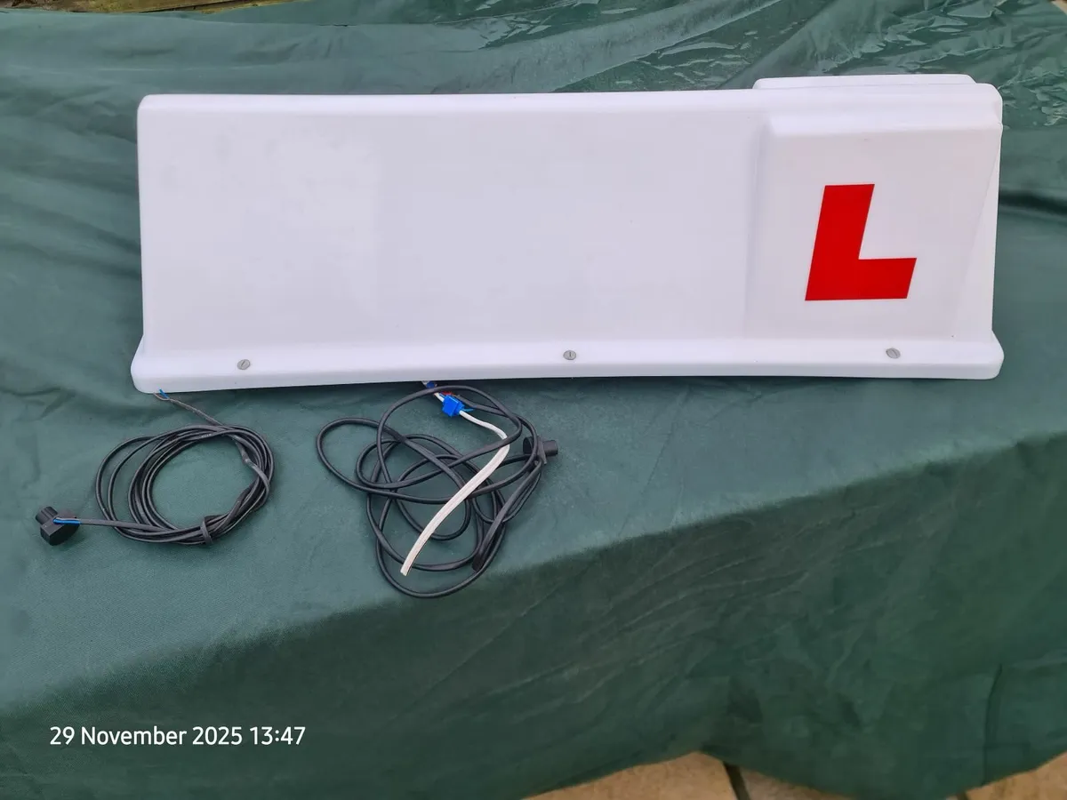 Car Roof Sign with NEO lights - Image 1