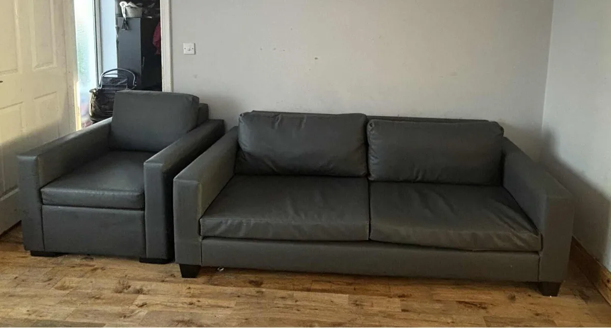 Sofa and chair - Image 4