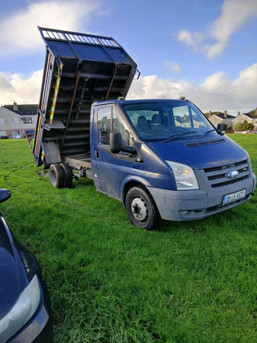 08 transit  tipper  24 cvrt  2/26 tax 1/26 - Image 1