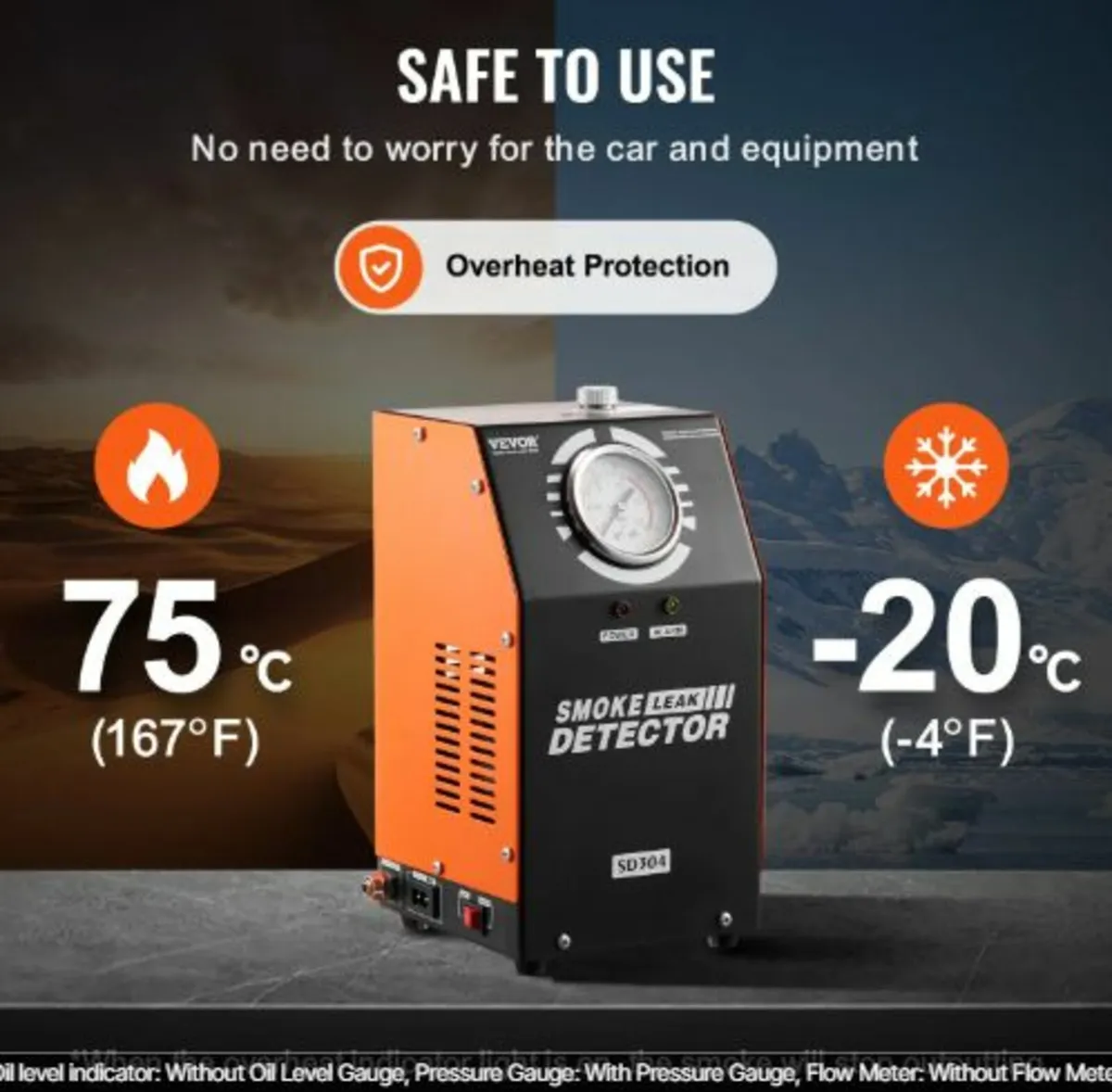 Automotive Smoke Machine Leak Detector, EVAP Smoke - Image 2