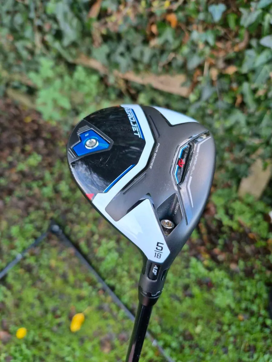 AS NEW COBRA AEROJET 5 WOOD 18 DEGREE STIFF - Image 1