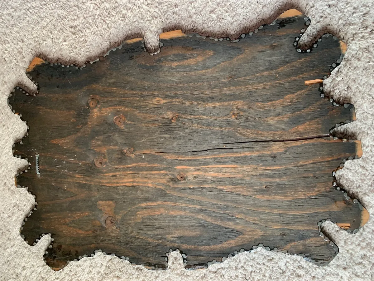 Vintage lacquered Picture - Image 2