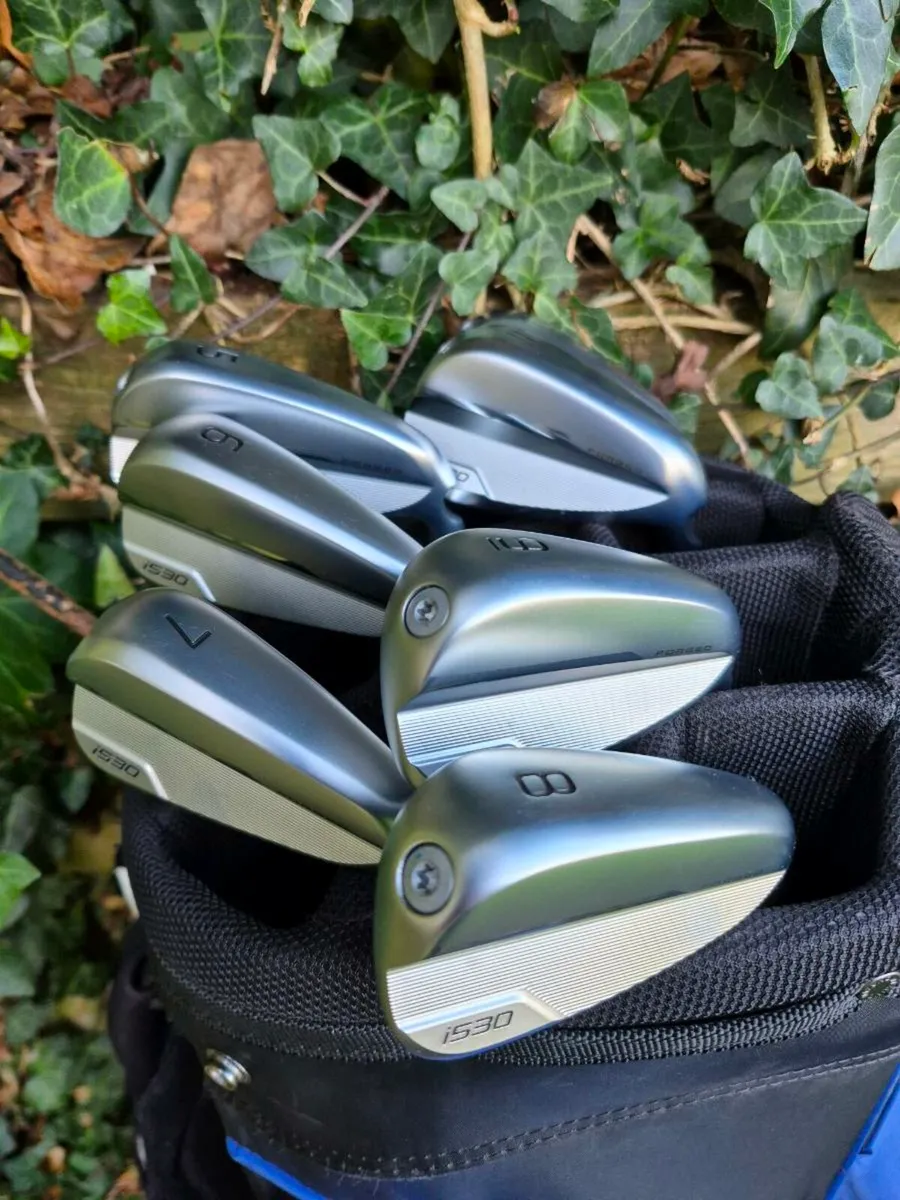 LIKE NEW PING I530 IRONS 5-U WEDGE STIFF FLEX - Image 1