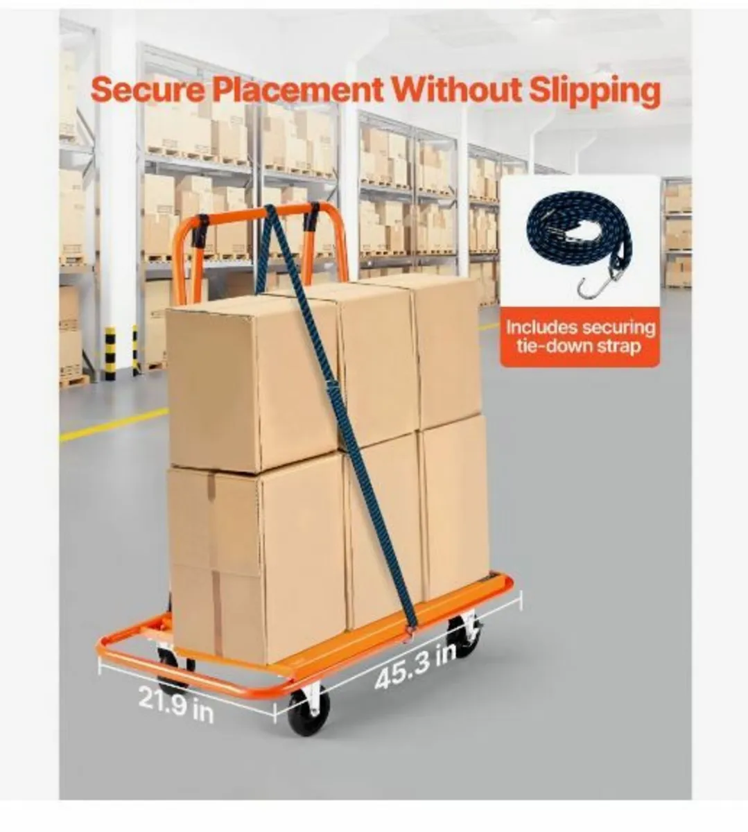 Drywall Cart Dolly, 816 kg Load Capacity - Image 4