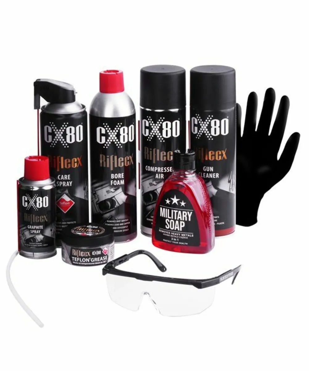 Universal Rifle Cleaning Kit – 9-Piece - Image 1