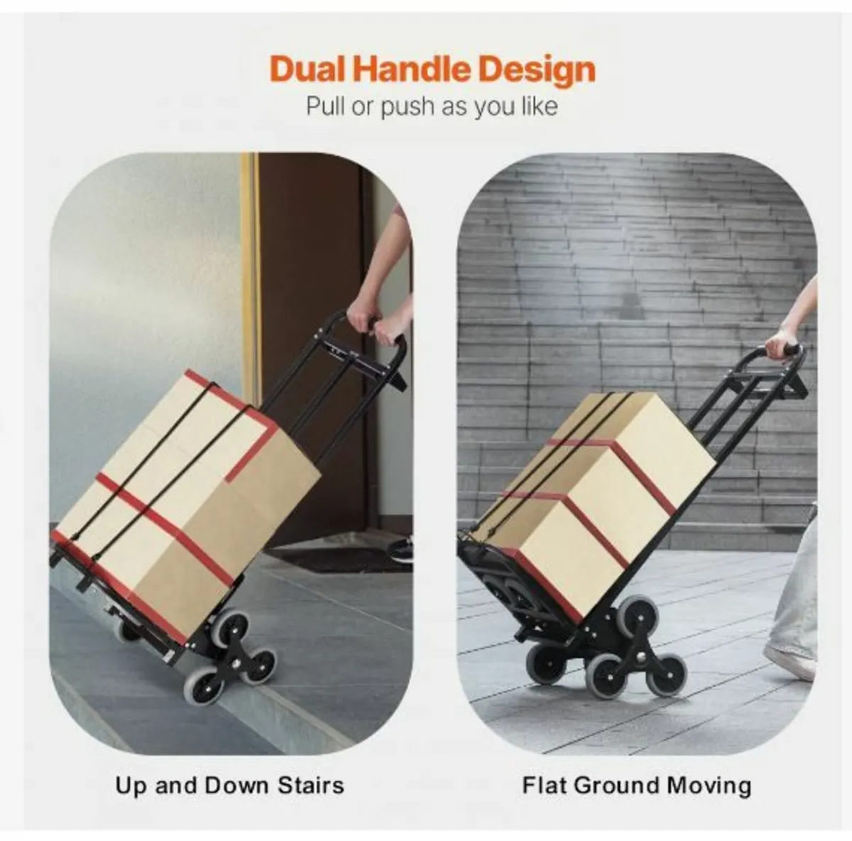 Stair Climbing Cart, 460 lbs Capacity - Image 2