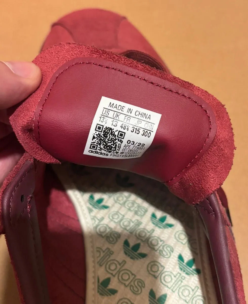 Adidas Sneaker in red (UK 13) - Image 2