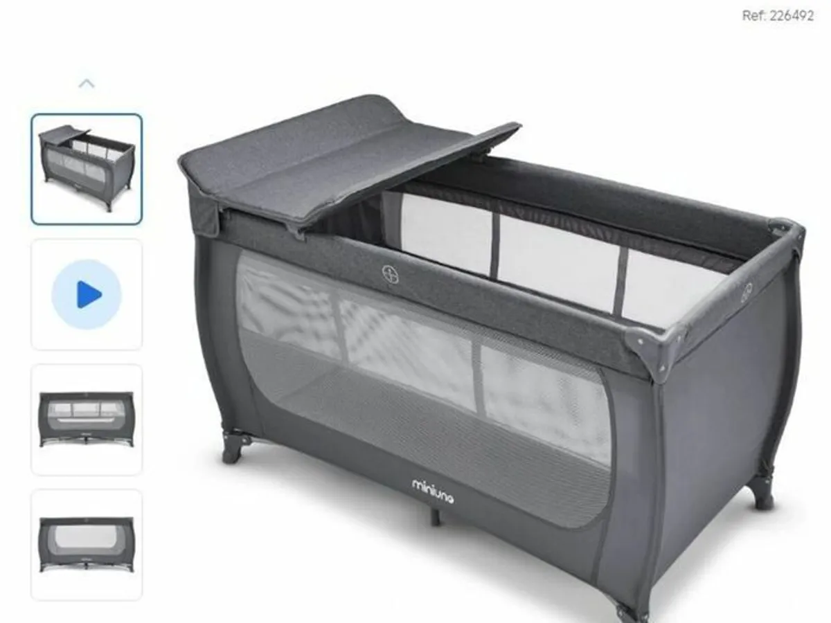 Miniuno SleepEasy 3-in-1 Travel Cot