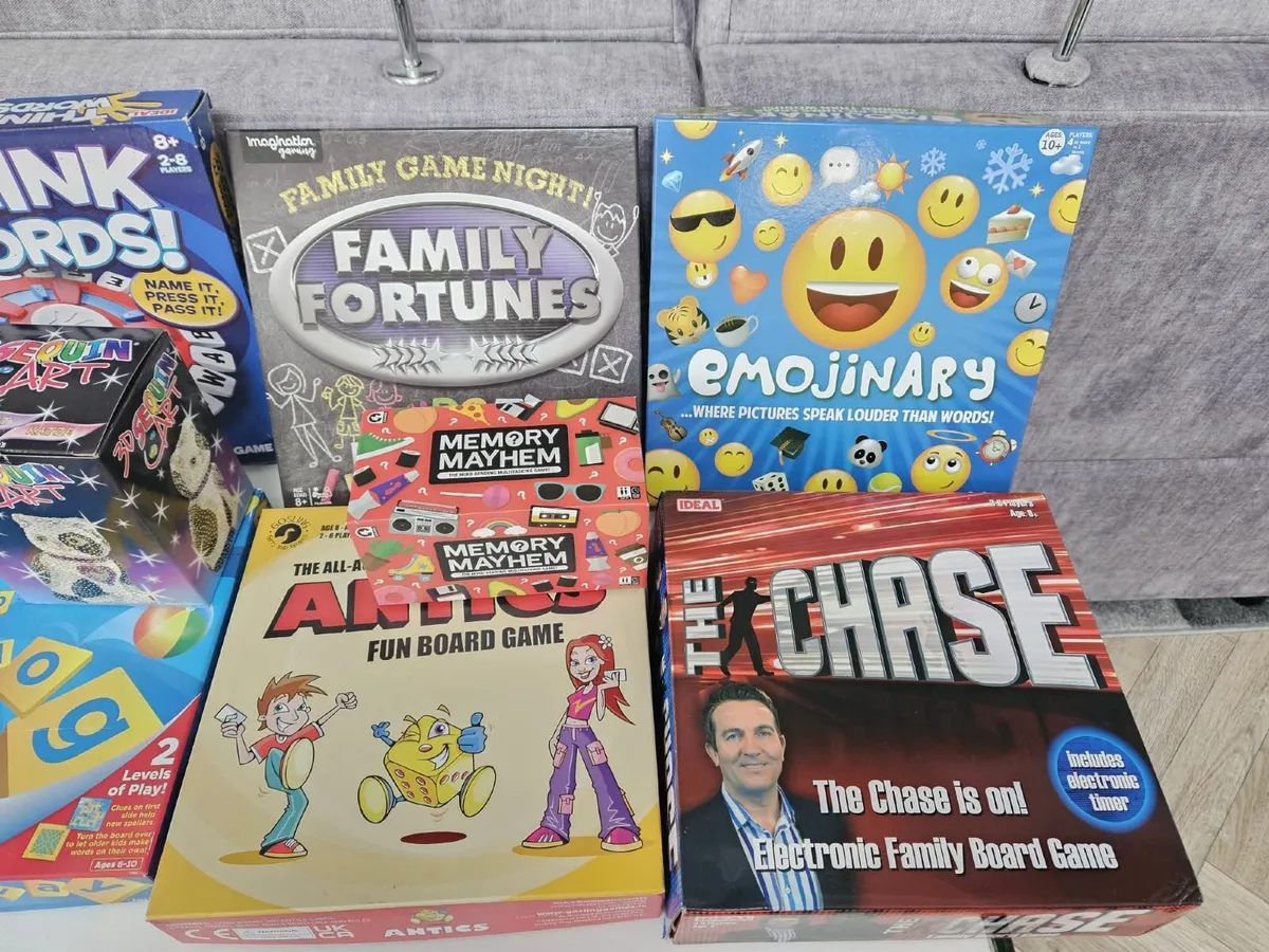 Bumper Set of Board Games & Magic Sets - 11 Items - Image 1